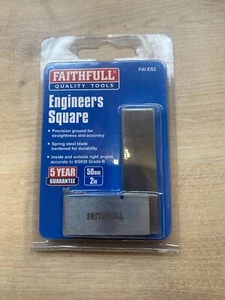  Faithfull Engineer's Square 50mm (2in) FAIES2 - Picture 1 of 1