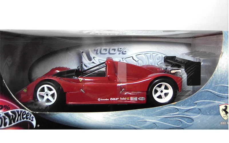 MATTEL HOT WHEELS ITEM 29230 FERRARI 333 SP 1/18 SCALE DIE CAST MODEL - Immagine 1 di 1