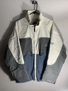 Foursquare Techfour 5000 Giacca Snowboard Vintage Bianco Grigio Uomo XL - Foto 1 di 5