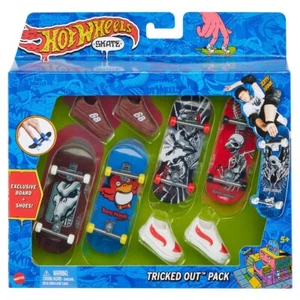 Hot Wheels Tony Hawk Tricked out Pack Finger Skating Skateboard Exclusive - Picture 1 of 3