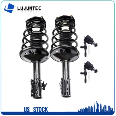 4 Pieces Front Struts & Lower Ball Joints For 1995 1996 Toyota Camry / Avalon Foto 1 de 4