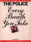 Police Every Breath You Take sheet music UK 1983 sheet music with guitar tab and