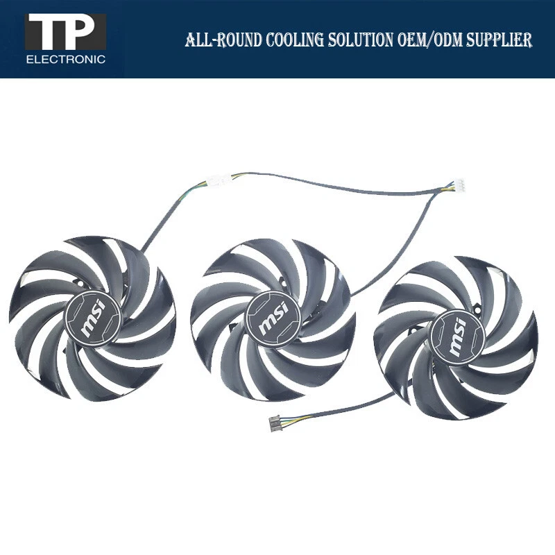 PLD10020B12H Graphics card fan For MSI GeForce RTX 4080 Ventus 3X - Image 1 of 2