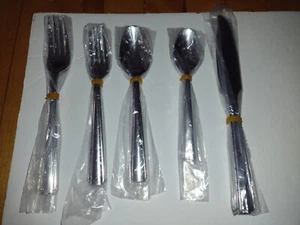 Flatware Stainless Steel - Set of 15. New. Sealed. Unbranded. - Picture 1 of 4