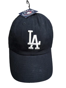 LA Dodgers Cap Genuine Fan Favorite Blue Strap Back Dad Hat MLB Baseball New - Picture 1 of 10