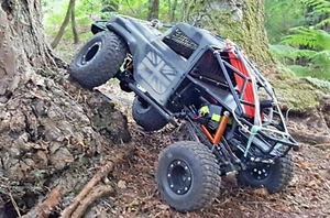 LAND ROVER DEFENDER CABINA sin arcos escala 1:10 Kamtec escalador rastreador carrocería ABS - Imagen 1 de 12