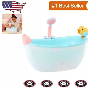 Interactive Baby Doll Bath Toy - Music, Lights & Real Shower Head for Ages 3+ - Picture 1 of 3
