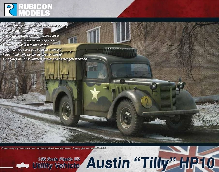 Rubicon Models 280110 - British Austin Tilly HP10 Utility Vehicle - Bolt Action - Image 1 of 1