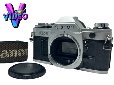 VIDEO New Light Seal [Near MINT] CANON AE-1 SLR Film Camera From JAPAN - Image 1 of 4