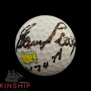 Gary Player signed Masters Logo Golf Ball JSA COA Inscribed 61,74,78 Rare A4107 - Picture 1 of 4