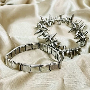 Punk Rock Gothic Bundle Manuel Zed Stainless Steel Stella & Dot Spike Renegade - Picture 1 of 12