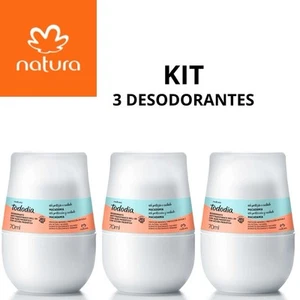 Natura Deodorante Antitraspirante Roll-on Tododia Macadâmia 3 x 70 ml - Foto 1 di 4