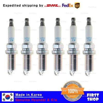 OEM 1885209070 Spark Plug 6p for Hyundai Genesis G70 19-23 Kia Stinger 18-23 - Image 1 of 4