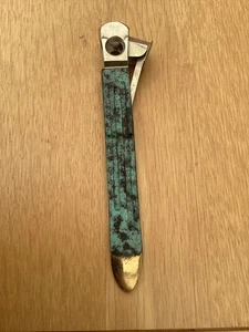 Vintage CSW Cigar Cutter from Germany brass/metal #Q4 - Picture 1 of 6