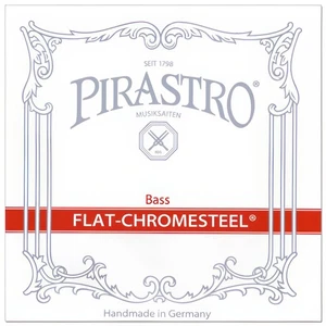 Pirastro Original Flat-Chrome 3/4 Double Bass Solo String Set – Medium Tension - Picture 1 of 1