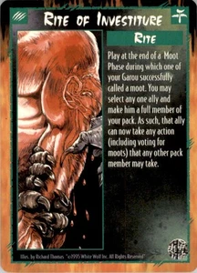 1995 Rage Apocalypse Rite of Investiture - Picture 1 of 2