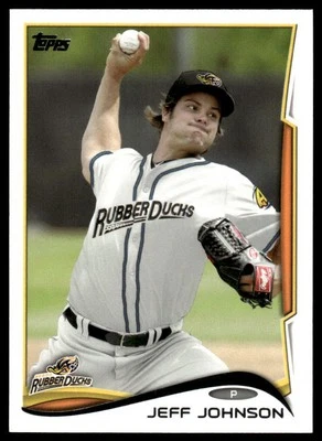 2014 Topps Pro Debut Jeff Johnson #181 Akron RubberDucks - Image 1 of 2
