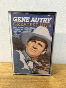 Gene Autry Greatest Hits Cassette Tape Vintage Country Western Music - Picture 1 of 5