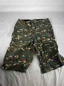 Old Navy Bermuda Adjust Waist Shorts Youth Girls Size 14 Reg Hula Girl Native - Picture 1 of 6