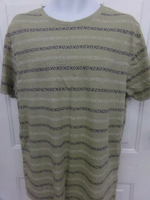 Camiseta manga corta BDG para hombre talla grande verde con diseño XOXO blanco y negro NUEVA Foto 1 de 2