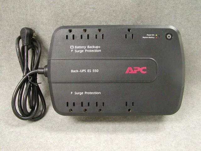 APC UPS: 550VA  120V BE550G (REFURBISHED - WORKING) w/Battery - Image 1 of 1