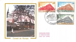Enveloppe FDC FRANCE CONSEIL EUROPE 1977 STRASBOURG n3 - Picture 1 of 1