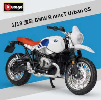 1:18 Bburago BMW R nintT Urban GS Motorcycle Bike Model New in Box - Image 1 of 4