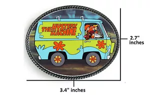 Scooby-Doo The Mystery Machine Belt Buckle Pewter Metal Limited Edition - Picture 1 of 3
