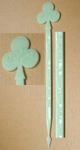Club ONE TWO at 14 ADELAIDE E. TORONTO Vintage 1960s STIR SWIZZLE STICK - Picture 1 of 6