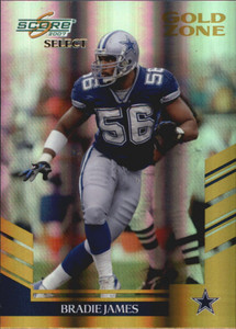 2007 Select Gold Zone Football Card Pick (Inserts)