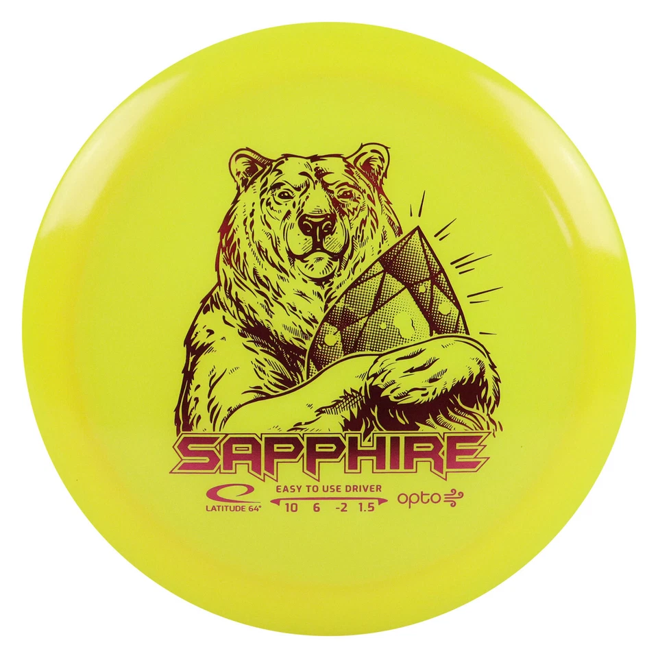 Latitude 64 Disc Golf Opto Air Sapphire Distance Driver 10/6/-2/1.5 - Choose Ex - Image 1 of 1