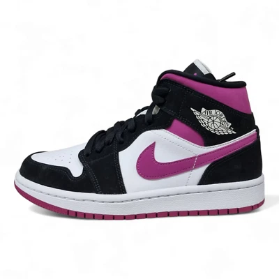 NIKE AIR JORDAN 1 MID "MAGENTA" (BQ6472 005) TRAINERS VARIOUS SIZES