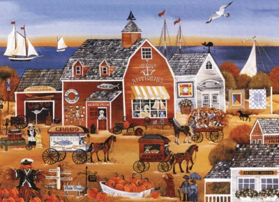 Eurographics Seaside Antiques 300 Piece Jigsaw Puzzle - Image 1 of 3