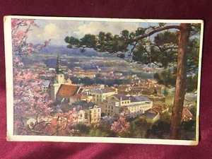 1915 BADEN bei Wien-Litho-Künstlerkarte 7617/1-H.-Hausner-frankiert-gel.-AK-15 - Picture 1 of 2