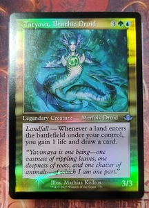 Tatyova, Druida Bentónico 371 LÁMINA RETRO Dominaria Remasterizada COMO NUEVA MTG DMR EDH - Imagen 1 de 1