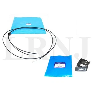 LAND ROVER RANGE ROVER P38 1995-2002 HOOD CABLE & LEVER BONNET RELEASE CABLE KIT - Picture 1 of 6