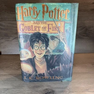 Harry Potter and the Goblet of Fire Hardcopy 1st Ed HC DJ book 1st print - Picture 1 of 6