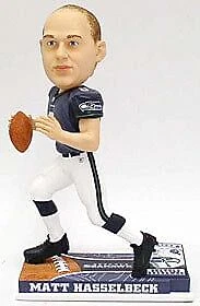 Seattle Seahawks Matt Hasselbeck Forever Collectibles On Field Bobblehead CO Cover