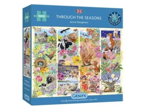 Gibsons 1000 Piece Jigsaw Puzzle - Through The Seasons - Bild 1 von 1