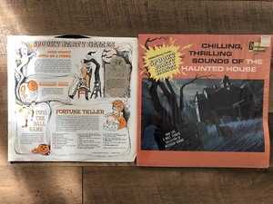 Vintage 1973 Walt Disney Spooky Party LP Record Thrilling Haunted House Sounds - Picture 1 of 1