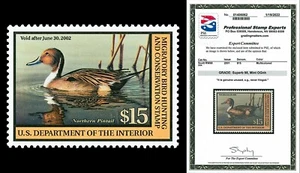 Scott RW68 2001 $15.00 Duck Stamp Mint Graded Superb 98 NH with PSE CERT - Picture 1 of 1