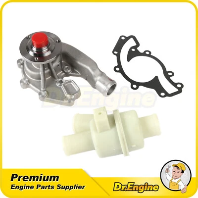 Conjunto de carcasa termostato bomba de agua apto para 98-04 Land Rover Discovery 4.0L 4.6L Foto 1 de 4