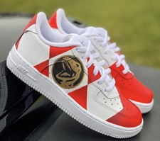 Nike Air Force 1 Custom Power Ranger Design Any Size Men Women Kids All Colors