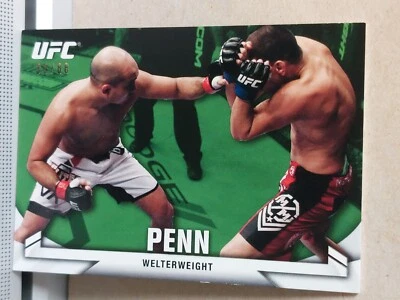 BJ Penn #8 2013 Topps UFC Knockout Green #30/88 - Image 1 of 2