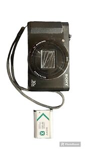 Sony Cyber-shot DSC-HX80 18.2 MP Digital Camera - Black With 8 GB Memory Card
