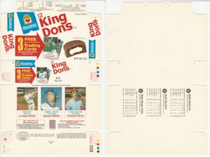 1975 Hostess Panel Baseball, #61, 62, 63 Carlton, Cey, Porter, Complete Box