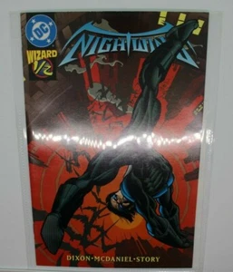 Nightwing #1/2 (Wizard, 1997) Original mylar sleeve & COA - HBO Titans - Picture 1 of 3