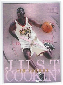 1998-99 Skybox Premium Just Cookin' - TIM THOMAS #3 of 10 - Philadelphia 76ers - Picture 1 of 2