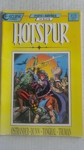 Hotspur #3 September 1987 Eclipse Comics Ostrander Waller Tanghal Truman - Imagen 1 de 12