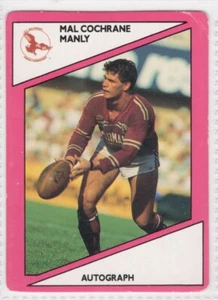 🔥 1988 Scanlens MAL COCHRANE ( MANLY WARRINGAH ) 6 of 144 🔥 #3 - Picture 1 of 1